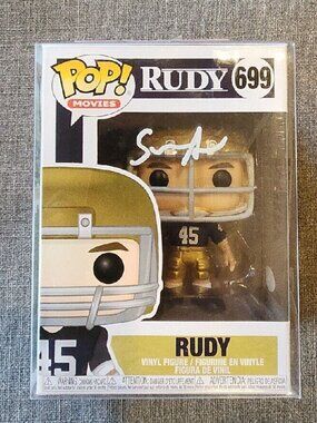 Sean Astin signed Funko Pop! Vinyl: Rudy #699 w/JSA COA
